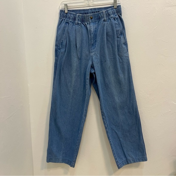 Eddie Bauer Other - Vintage Eddie Bauer Men Blue Relaxed Fit Jeans Elastic waist